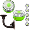 Navisafe Portable Navilight 360 2NM Rescue - Glow In The Dark - Green w/Bendable Suction Cup Mount [010KIT2] | Catamaran Supply