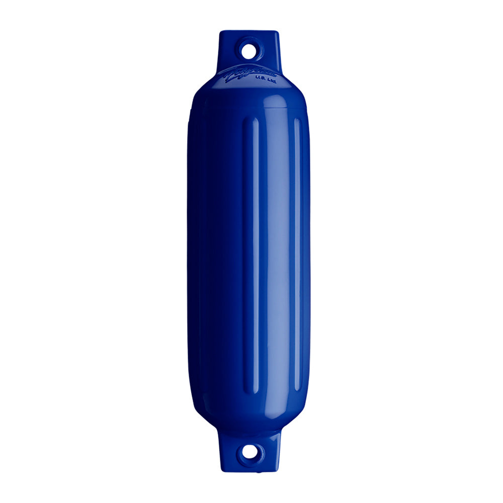 Polyform G-2 Twin Eye Fender 4.5" x 15.5" - Cobalt Blue [G-2-COBALT BLUE] | Catamaran Supply