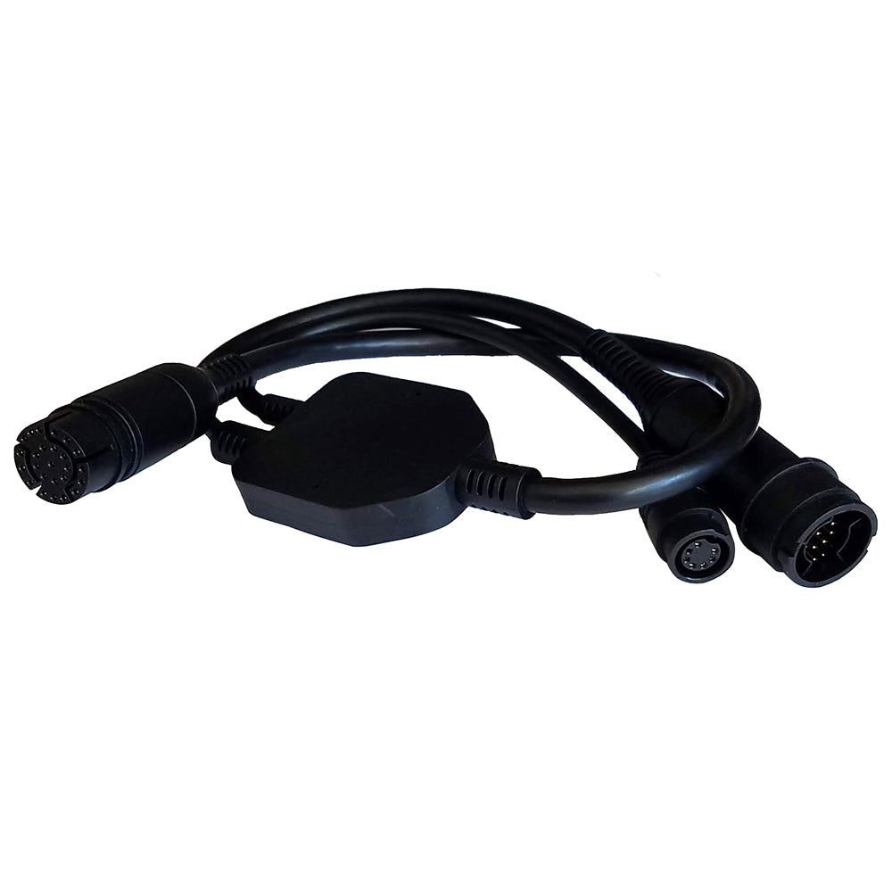 Raymarine Adapter Cable 25-Pin to 25-Pin  7-Pin - Y-Cable to RealVision  Embedded 600W Airmar TD to Axiom RV [A80491] | Catamaran Supply