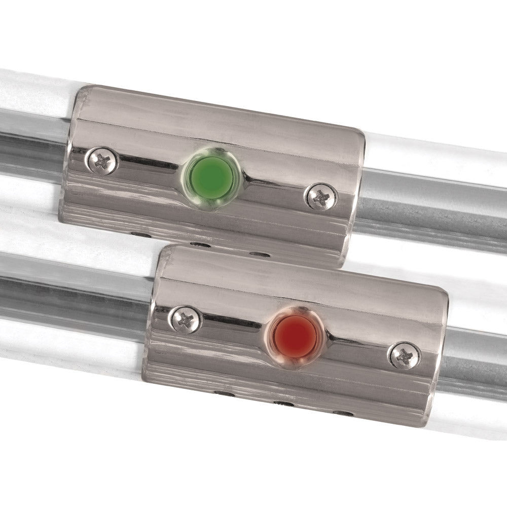 TACO Rub Rail Mounted Navigation Lights for Boats Up To 30 - Port  Starboard Included [F38-6602-1] | Catamaran Supply