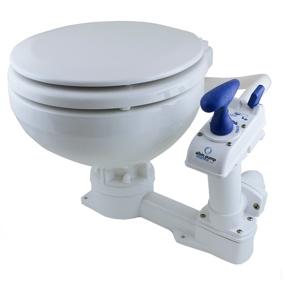 Albin Pump Marine Toilet Manual Compact [07-01-001] | Catamaran Supply