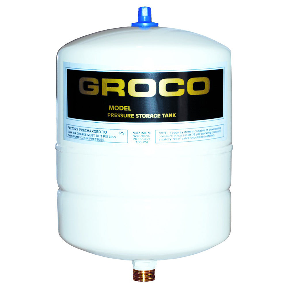 GROCO Pressure Storage Tank - 1.4 Gallon Drawdown [PST-2] | Catamaran Supply