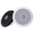 FUSION XS-F40CWB XS Series 4" 120 Watt Classic Marine Speakers - White  Black Grill Options [010-02199-00] | Catamaran Supply