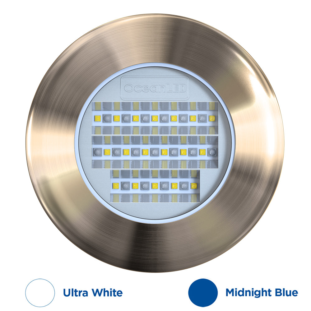 OceanLED Explore E6 XFM Underwater Light - Ultra White/Midnight Blue [E6009BW] | Catamaran Supply