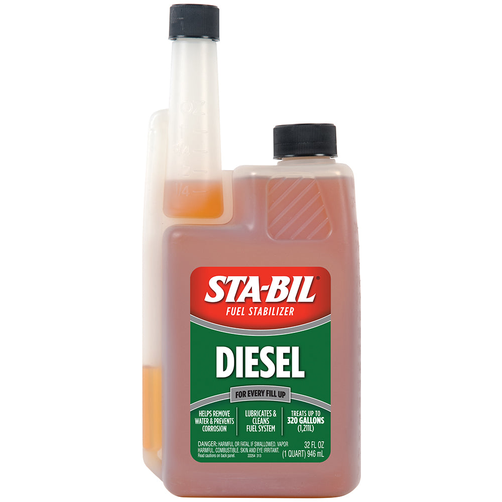 STA-BIL Diesel Formula Fuel Stabilizer  Performance Improver - 32oz [22254] | Catamaran Supply