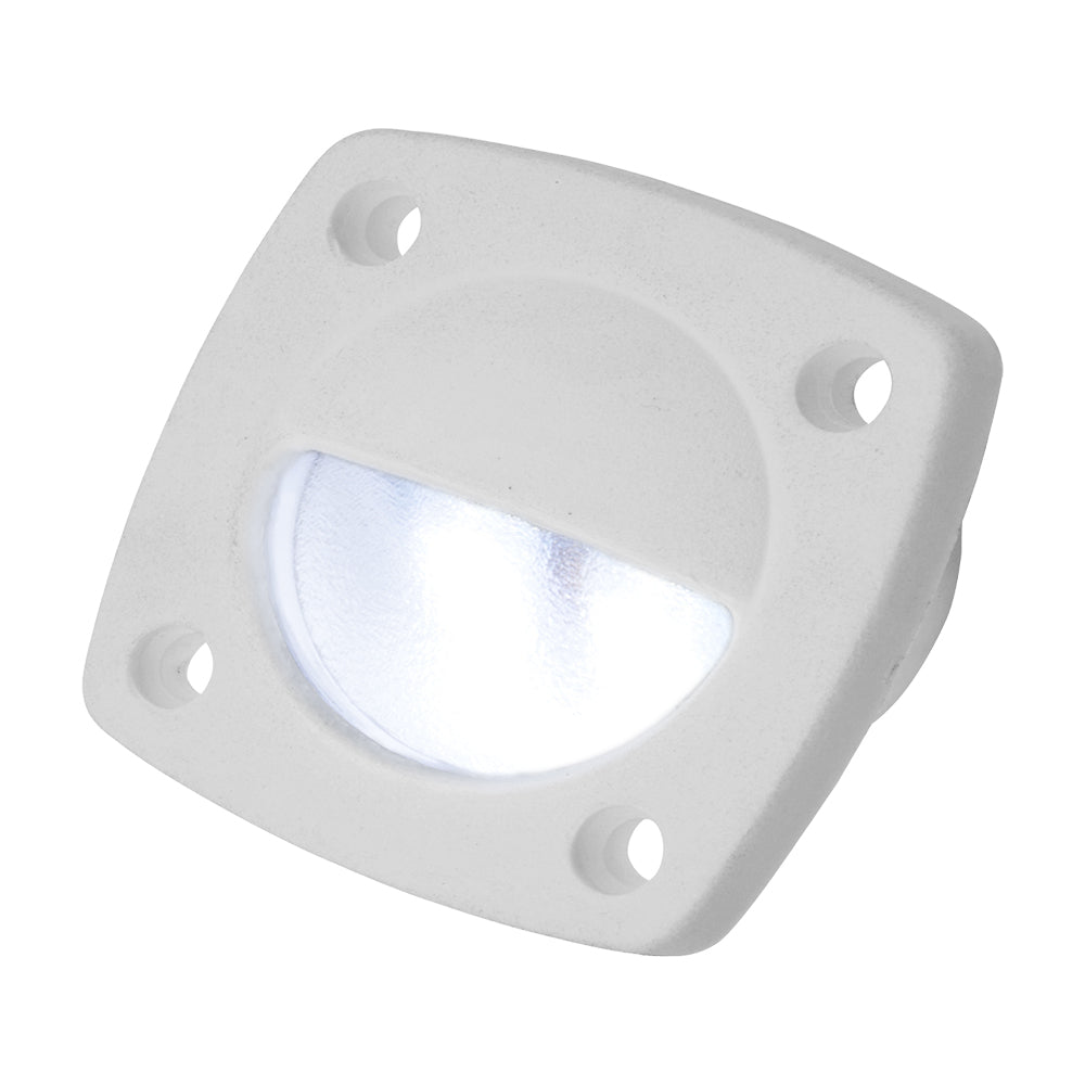 Sea-Dog LED Utility Light White w/White Faceplate [401321-1] | Catamaran Supply