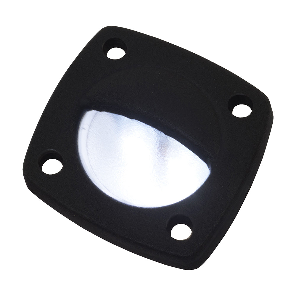 Sea-Dog LED Utility Light White w/Black Faceplate [401320-1] | Catamaran Supply