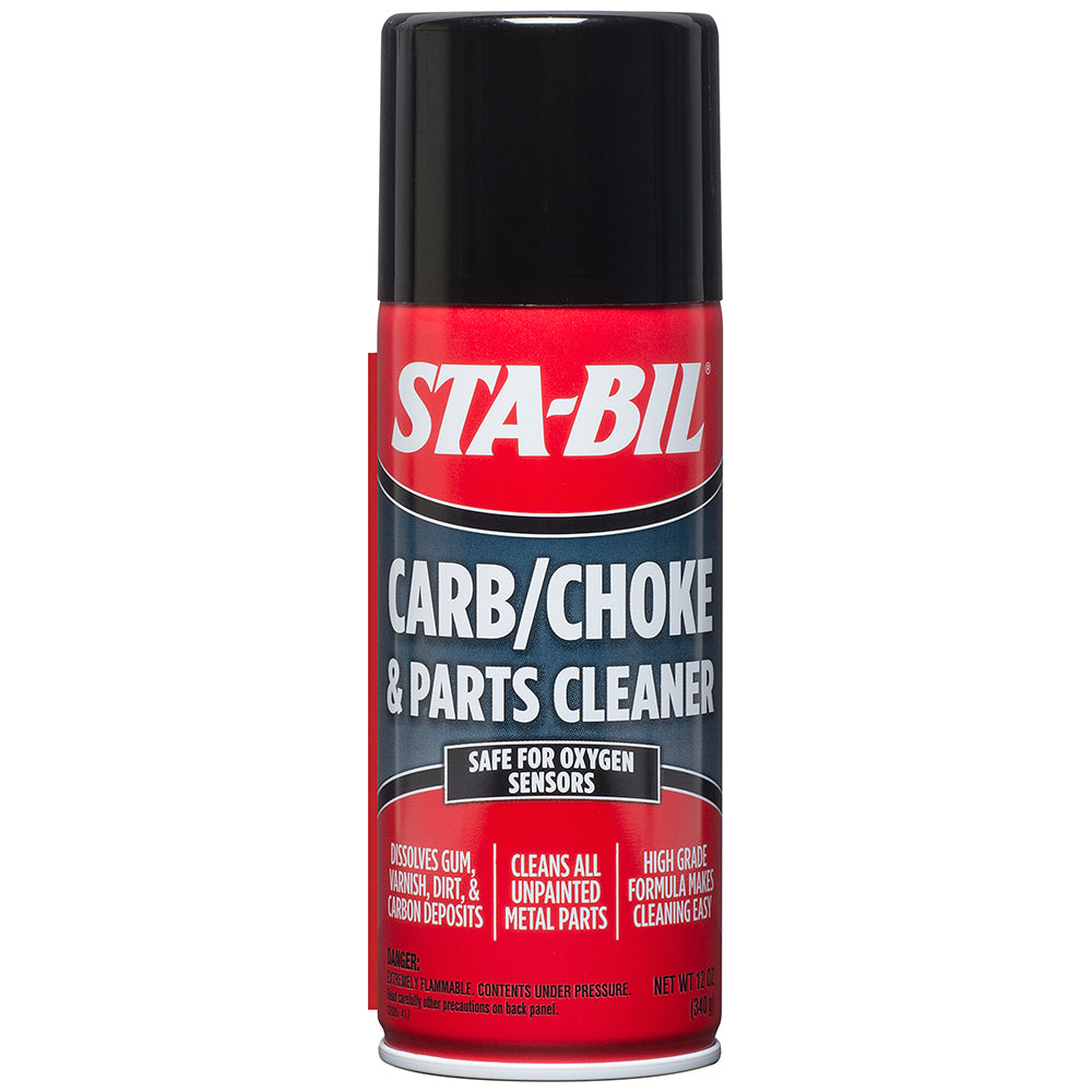 STA-BIL Carb Choke  Parts Cleaner - 12.5oz *Case of 12* [22005CASE] | Catamaran Supply