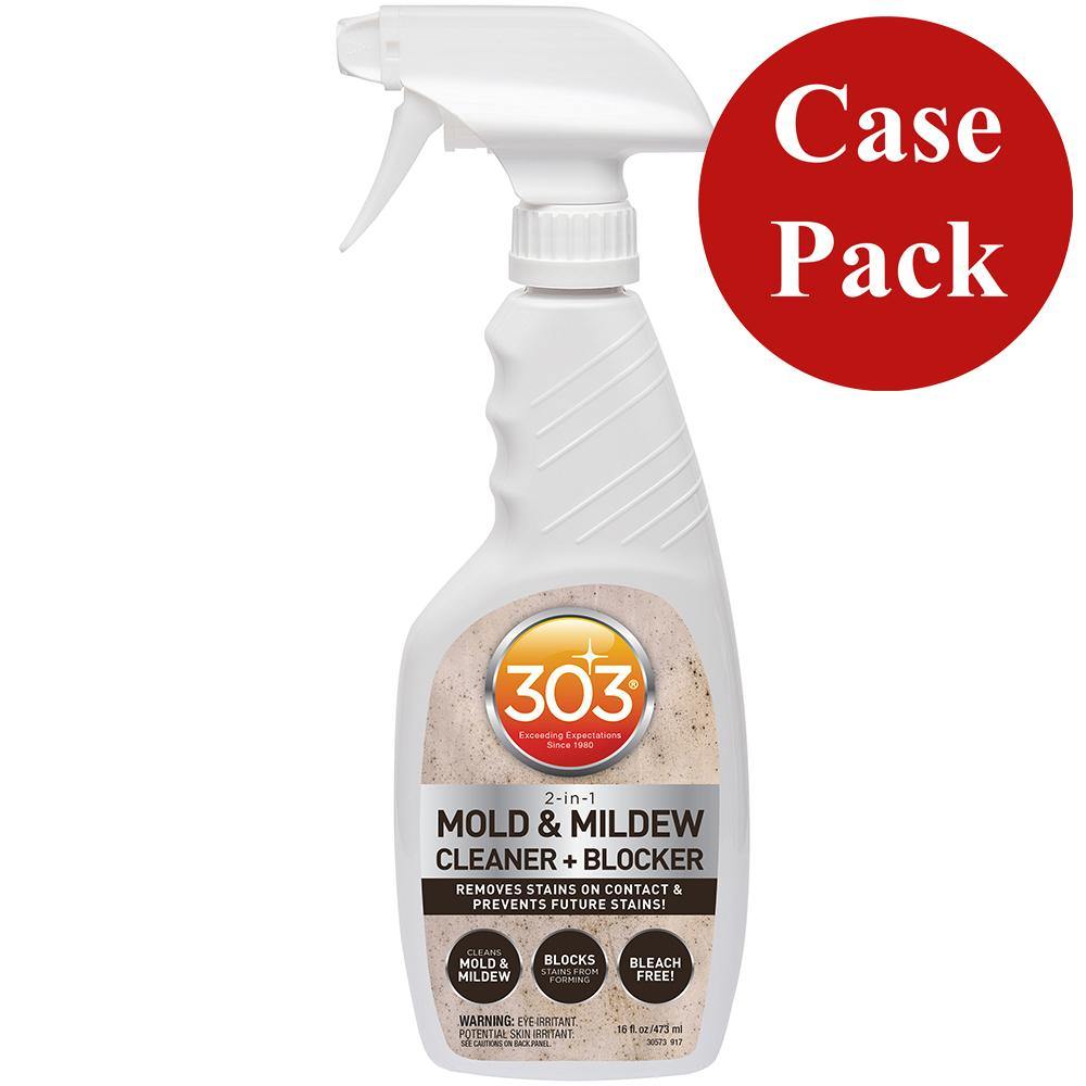 303 Mold  Mildew Cleaner  Blocker with Trigger Sprayer - 16oz *Case of 6* [30573CASE] | Catamaran Supply