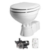 Johnson Pump AquaT Toilet Silent Electric Compact - 12V w/Pump [80-47231-01] | Catamaran Supply