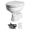 Johnson Pump Aqua T Toilet Silent Electric Comfort - 12V w/Pump [80-47232-01] | Catamaran Supply