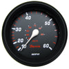 Faria Professional Red 4" Speedometer (60 MPH) [34611] | Catamaran Supply