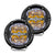 RIGID Industries 360-Series 4" LED Off-Road Fog Light Drive Beam w/Amber Backlight - Black Housing [36118]