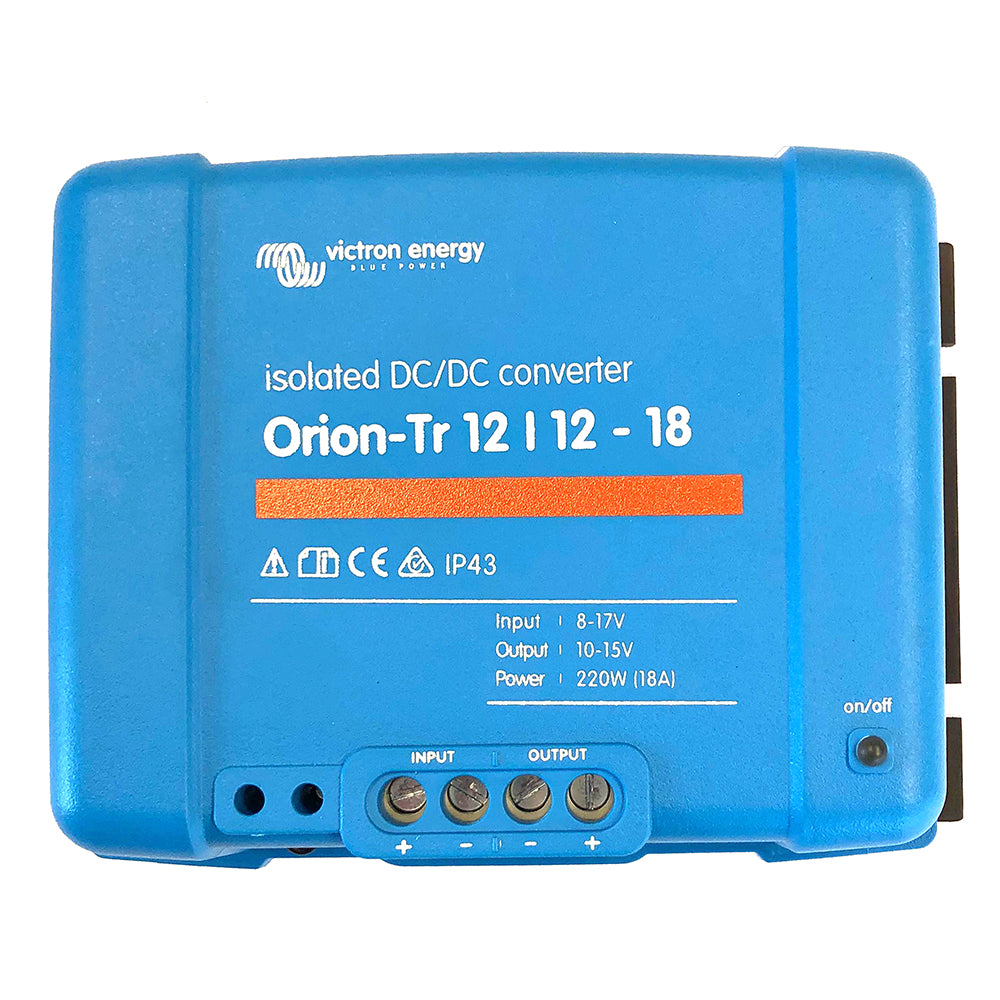 Victron Orion-TR DC-DC Converter - 12 VDC to 12 VDC - 18AMP Isolated [ORI121222110] | Catamaran Supply