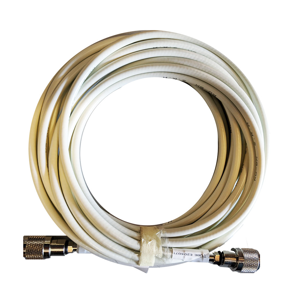 Shakespeare 20 Cable Kit f/Phase III VHF/AIS Antennas - 2 Screw On PL259S  RG-8X Cable w/FME Mini Ends Included [PIII-20-ER] | Catamaran Supply