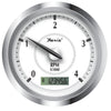 Faria Newport SS 4" Tachometer w/Hourmeter f/Diesel w/Magnetic Take Off - 4000 RPM [45007] | Catamaran Supply