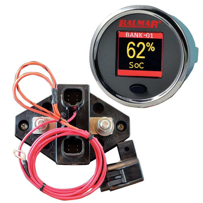 Balmar SG200 Battery Monitor Kit w/Display Shunt  10M Cable - 12-48 VDC [SG200] | Catamaran Supply