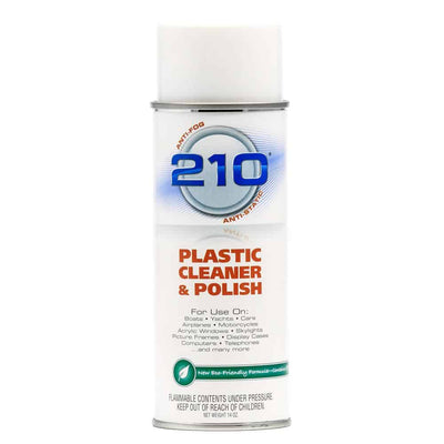 Camco 210 Plastic Cleaner Polish - 14oz Spray - Case of 12 [40934CASE] | Catamaran Supply
