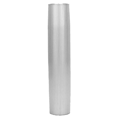 TACO Aluminum Ribbed Table Pedestal - 2-3/8" O.D. - 27-1/2" Length [Z60-7279VEL27.5-2] | Catamaran Supply